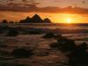 Sunset at Shelter Cove, near Pacifica, California
